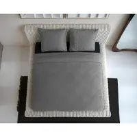 Royal Textile dekbedovertrek Waffle - grijs - katoen percale - 200x220