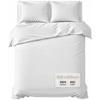 Zydante Dekbedovertrekset Mousseline Micro - Wit