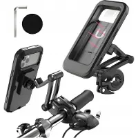 TopTel Waterdichte Telefoonhouder Fiets Motor Quad - Magnetisch & Verstelbaar