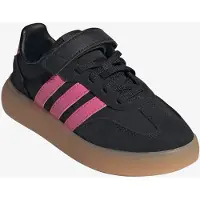 Adidas Sportswear Decode leren sneakers - zwart/roze Jongens/Meisjes Suède - maat 31