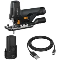 Batavia 12V Accu Decoupeerzaag - Fixxpack 2.0 Set (incl. 2Ah accu & USB-C oplaadkabel)
