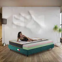 Dripio Traagschuimmatras, 160x190 cm, 21 cm hoog, 3 lagen, orthopedisch