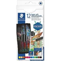Staedtler super soft kleurpotlood - set 12 st