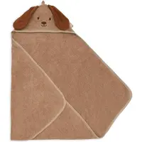 Jollein Badcape Baby - 100% Badstof Katoen - 75x75 cm - Diego