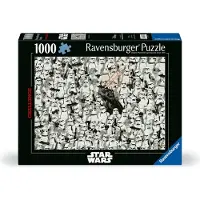 Ravensburger Star Wars 1000 Stuk Challenge Puzzel | Uniek Stukontwerp | Softclick Technologie | Ideaal Cadeau voor Puzzel Fans