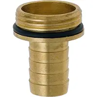 GEKA plus slangkoppeling buitendraad 1 1/2 inch 38 mm NBR O-ring