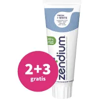 Zendium 2+3 gratis: Tandpasta Fresh+White 75 ml