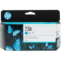 HP Inktcartridge 738 (498N5A) Cyaan
