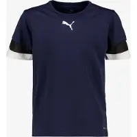 Puma Functioneel shirt 'TeamRise' donkerblauw / zwart / wit