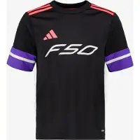 Adidas F50 JSY Y kinder voetbal T-shirt zwart paars maat 122/128