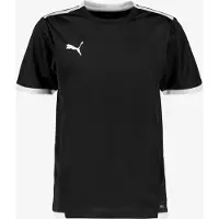 Puma Functioneel shirt 'TeamLiga' zwart / wit
