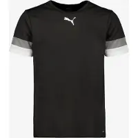 Puma Tricot 'TeamRISE' antraciet / zwart / wit