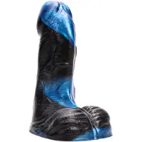 Kiotos Revolt - Dildo Fantasie - Blue Wave - 04 - Small - 17 x 5,5 cm