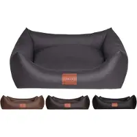 Merkloos Hondenbed van Imitatieleer met Luxe Comfort