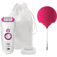 Braun Silk-épil 7 Music edition Lila, Wit 40 pincetten
