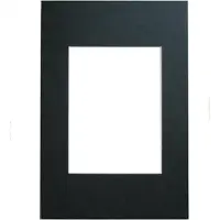 Walther design PA040B Passe-partout - Frameformaat 30x40 cm - Formaat afbeelding 20x28 cm - Zwart
