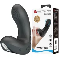 Pretty Love - Camelia - Vinger Vibrator - Zwart