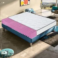 MaterassieDoghe Matras, 70x190 cm, hoogte 11 cm, traagschuimmatras, H3, ergonomisch H3/H4 - Afneembare hoes