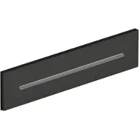 Hotbath Mate M162 inbouw uitloop cascade geborsteld zwart PVD