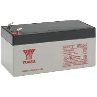 Yuasa NP3.2-12 VRLA AGM Loodaccu (12 V 3.2 Ah, F1 terminal)