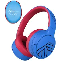 PowerLocus Bluetooth-koptelefoon voor kinderen, met ruisonderdrukking en volumebegrenzing