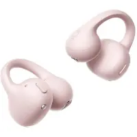 Baseus Bass BC2 Open Ear hoofdtelefoon, clip-on oordopjes, wolkachtig draagcomfort, roze