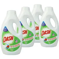 Dash Aanbieding: Vloeibaar Wasmiddel 2-in-1 Brilliant Whitening & Color Protection (4 flessen - 100 wasbeurten)