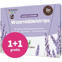 Mr. Green Mind 1+1 gratis: Wasstrips Lovely Lavender 120 wasbeurten
