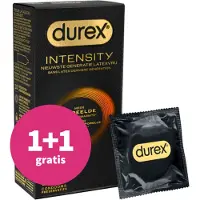 Durex 1+1 gratis: Condooms Intensity 10 stuks