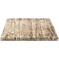 Dripio Pluche mat voor huisdieren, beige, 80x60 cm, wasbaar