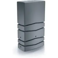 WAN Waterton - Regenwaterbak - Water opslaan - Grote capaciteit - 350 Liter - Grijs