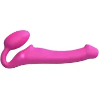 Strap-On-Me - Vibrerende Strapless Strapon - 3 Motoren - Fuchsia Roze