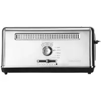 Gastroback Design Advanced 4S, 2 messen, Zwart, Roestvrij staal, Roestvrij staal, Hevelbediening, Draaibaar, 1100 W, 0,75 m