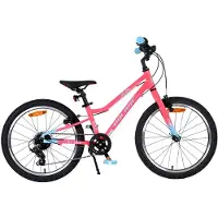 Volare Milano Kinderfiets - Meisjes - 20 inch - Roze - 6 versnellingen