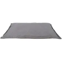 District 70 CLASSIC Hondenkussen - Comfortabel, Wasbaar van Hoogwaardig Materiaal -105 x 70 cm - Shark Grey