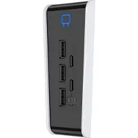 PS5 Slim USB-hub met 5 poorten, inclusief 2 x USB-C
