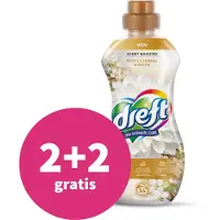 Dreft 2+2 gratis: Vloeibare Geurbooster White Eternal Garden 36 wasbeurten 720 ml