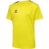 Hummel Functioneel shirt 'Authentic' geel / zwart