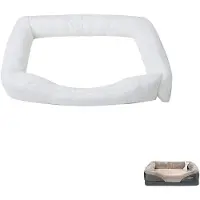Dripio Vervangingskussens van traagschuim voor hondenbed, XXL, 119x84 cm