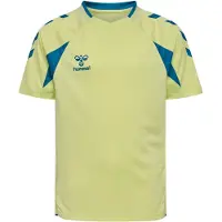 Hummel Functioneel shirt pasteelgeel / petrol