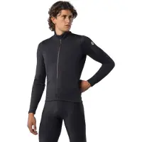 Castelli Competizione Thermal fietsshirt met lange mouwen Zwart, Maat S