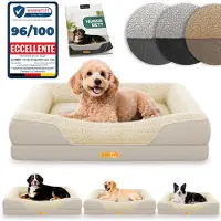 Aktiv shop GmbH ELONEO Orthopedisch hondenbed, maat S - Crème