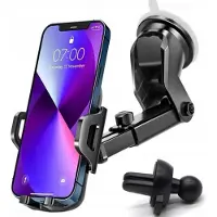 JKR Sterke Universele Autohouder voor Telefoon - Zuignap & Ventilatie
