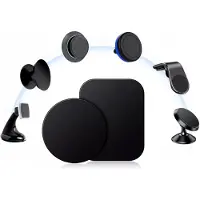 BDS 2x Metalen Plaatjes voor Magnetische Telefoonhouder - 35x45mm & 50mm
