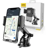 Dudao Universele Autohouder Telefoon - Zwart, 360° Draaibaar