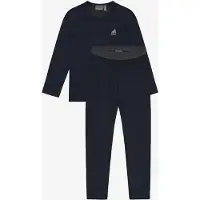 Color Kids - Kid's Ski Underwear with Wool - Merino-ondergoed 104, blauw