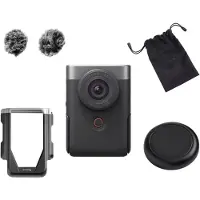 Canon PowerShot V10 Advanced Vlogging Kit - Zilver