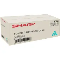Sharp MX-C50TC tonercartridge, cyaan, voor 13.000 pagina's, geschikt voor MX-C407F/MX-C507F