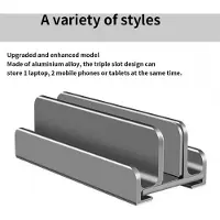 Mobigear Laptop Standaard | Desk Zilver