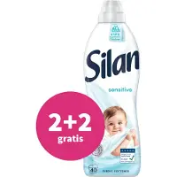 Silan 2+2 gratis: Wasverzachter Sensitive 40 Wasbeurten 880 ml